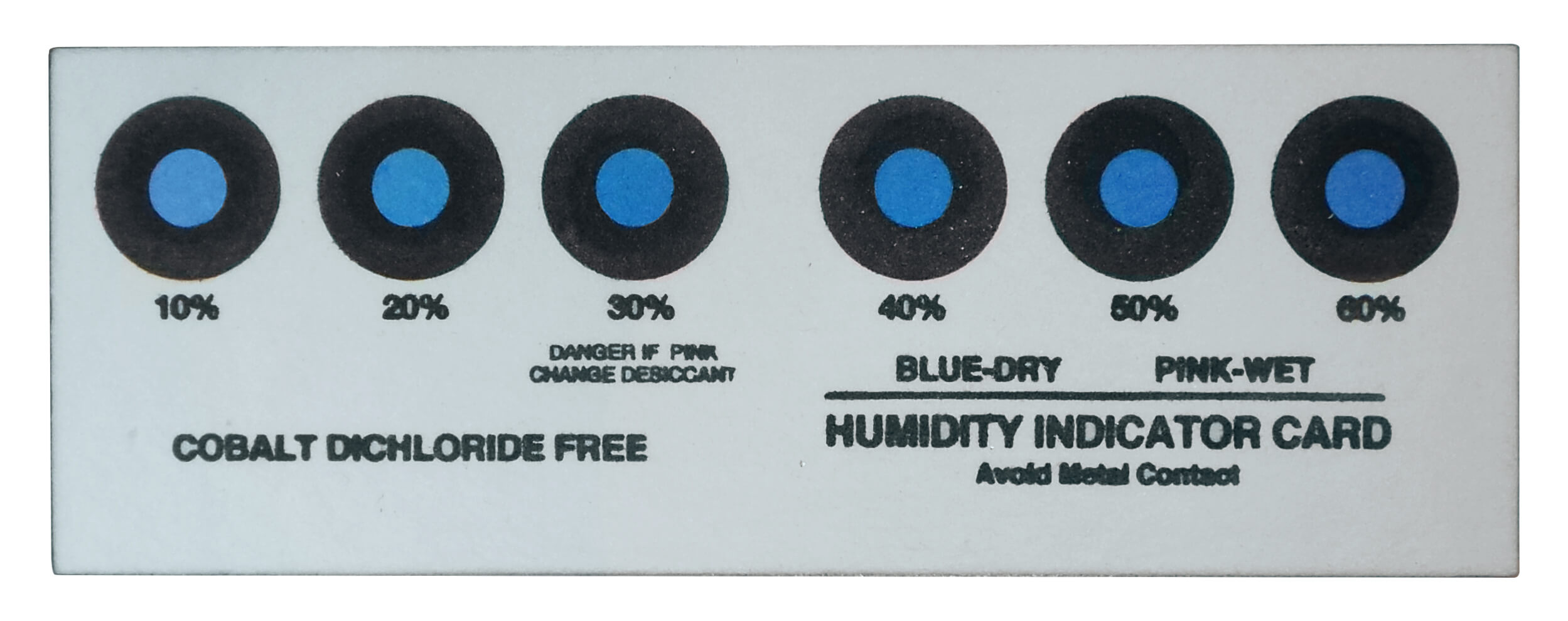 Humidity indicator 10-20-30-40-50-60%